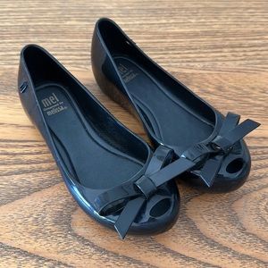 Mel by Melissa girls black shoes